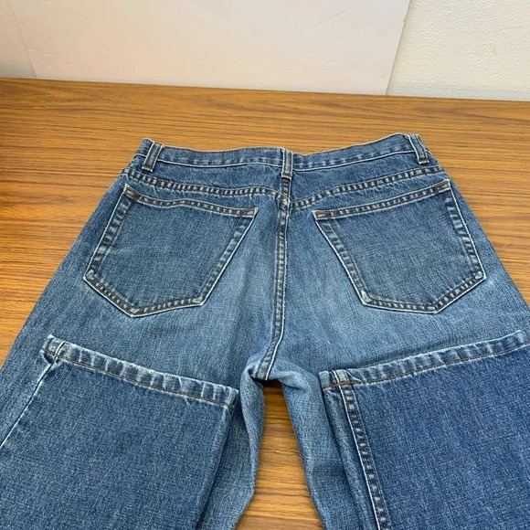 J‎ Crew Mens Jeans 30 Straight Leg Cotton Blue Inseam 30 Blue Medium Wash Casual - Picture 4 of 8